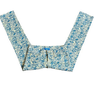 Cocolulu 98c Store Low Rise Straight Leg Full Print Jean Pants